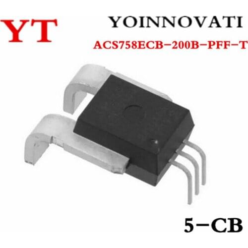 10pcs/lot ACS758ECB-200B-PFF-T ACS758ECB-200B ACS758ECB ACS758-200B SENSOR CURRENT HALL 200A Best quality