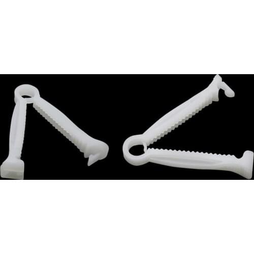 10 Pcs Pig Umbilical Cord Clip Clamp Disposable Whelping Kit Farm Ranch Supplies Plastic Clips Farm Ranch Supplies 10 Pcs