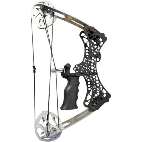 16 Inch Archery Mini Compound Bow Set 35 lb Carbon Arrow Bow Fishing Hunting Right Hand Left Hand Shooting Accessories