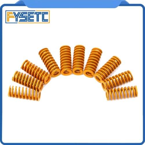 20pcs 3D Printer Accessories Spring Imported Length 23mm OD 8mm ID 4mm For Heated bed CR-10 CR-10Mini CR-10S Series 3D Printer