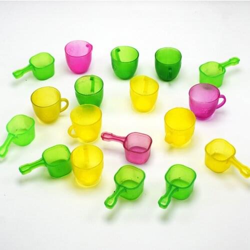 20Pcs Kids Birthday Party Favors Mini Cup Spoon Toys Childrens Day Giveaways Props Kindergarten Rewards Gift Puzzle Present