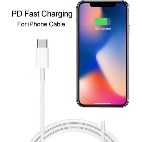 20W PD Fast Charging USB Type c to Lightning Cable for iPhone 12 11 Pro Max X XS XR 8plus 1M 2M Data line