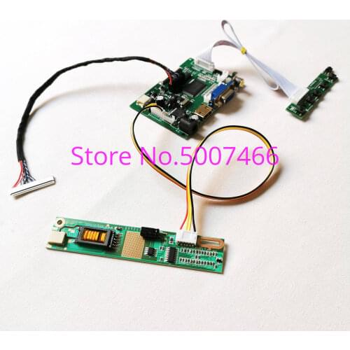 For QD15XL01 Rev.01 QD15XL04 Rev.02 QD15XL09 Rev.01/Rev.04 LVDS 1024*768 LCD panel 1CCFL VGA AV 30-Pin controller board kit