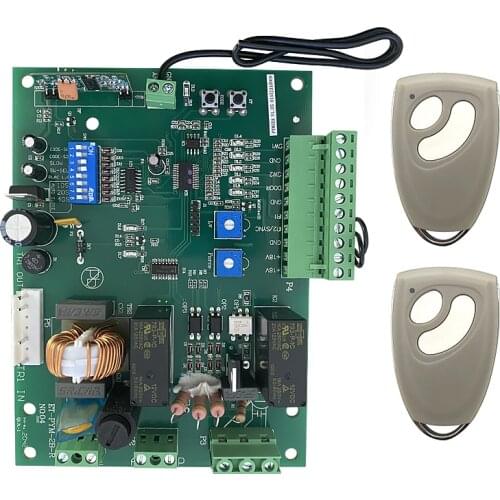 Foresee Sliding Gate Opener Circuit Board For AC Garage Door Opener Original Foresee Wireless Remote Control Rolling code