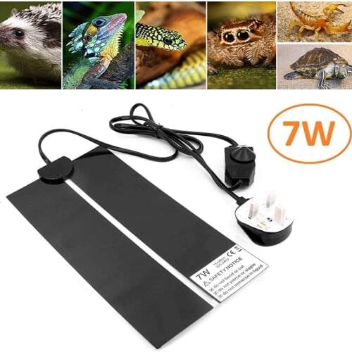 Reptiles Heat Mat 5-45W Climbing Pet Warm Heating Pads Adjustable Temperature Controller Mats Reptiles Supplies EU/US/UK