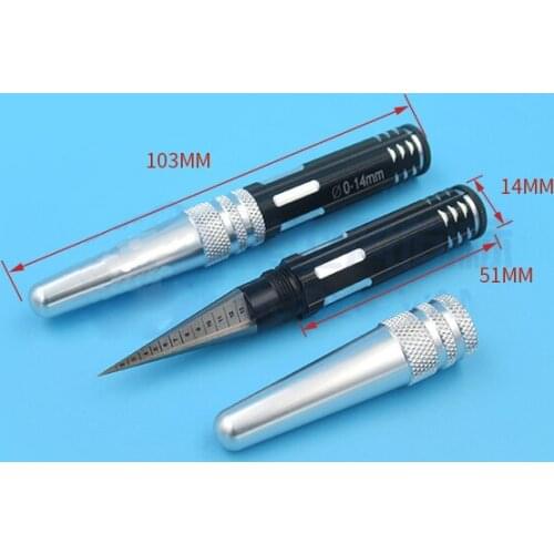 DIY Model Tool Car Shell Steel 0-14MM Hole Reamer Propeller Shaft Hole Drill DIY Reaming Tool