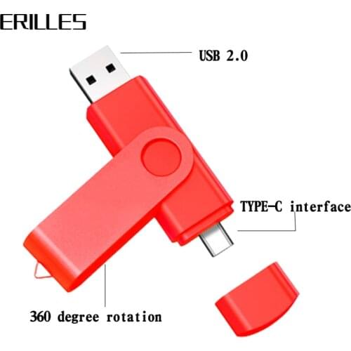 Best selling Type-C USB Flash Drive for Huawei Phone 64GB pendrive 32GB pen drive Metal memory stick 16GB cle usb free shipping