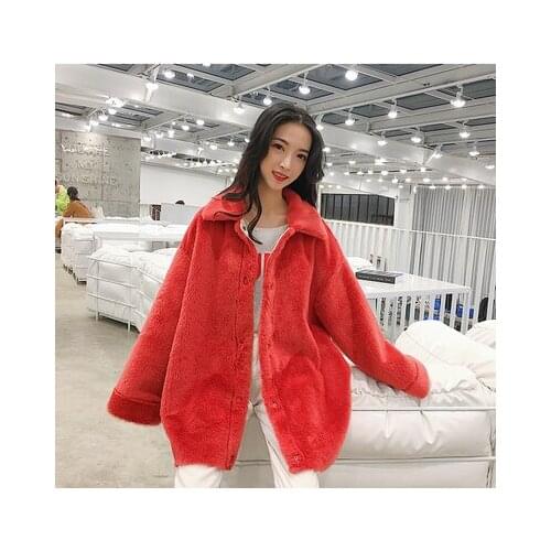 Top brand New Style 2020 High-end Fashion Women Faux Fur Coat C1 high quality