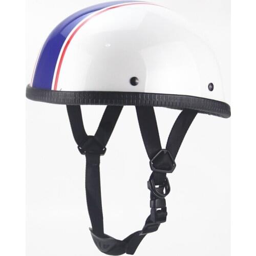 Motorcycle helmet motorcycle half helmet electric scooter retro helmet ladle helmet