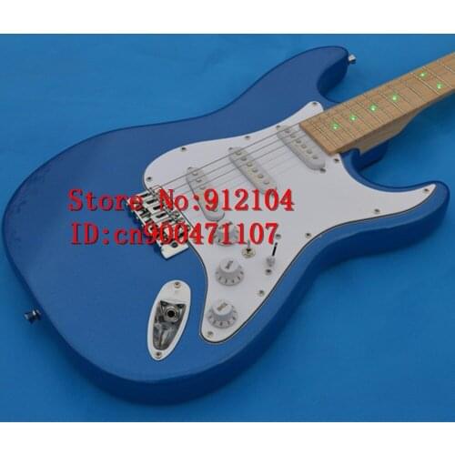 New Big John single wave electric guitar with maple fingerboard with light single wave guitar free shipping F-1349 1350
