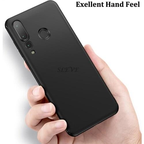 Luxury Case For Lenovo Z5 Case Soft Matte TPU Silicone Bumper Frosted Shockproof Rugged Back Cover For Lenovo Z5S Phone Case