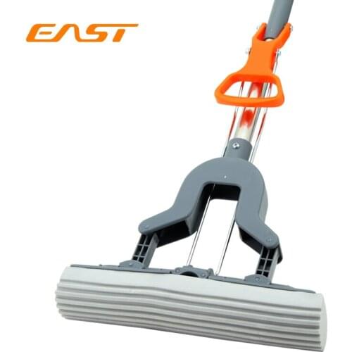 East Squeeze Mop Floor Cleaning Mop PVA Sponge Mop For Wash Floor Home and Kitchen Practical Household Cleaning Tools