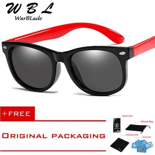 Children Polarized Sunglasses TR90 Baby Classic Fashion Eyewear Kids Sun glasses boy girls sunglasses UV400 Oculos WBL
