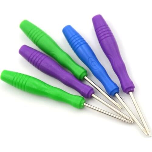 5X High Quality Security Screwdriver Tamperproof Hole Repairing Opening Tool Screw Driver Torx T2 T3 T4 T5 T6