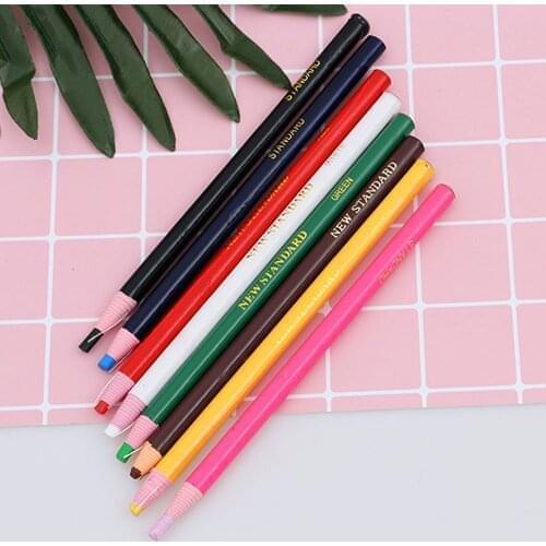 3PCS Peel off Marker Grease Pencil Colored Crayon Pen Paper Roll Wax Pencil For Metal Glass Fabric Art Supplies