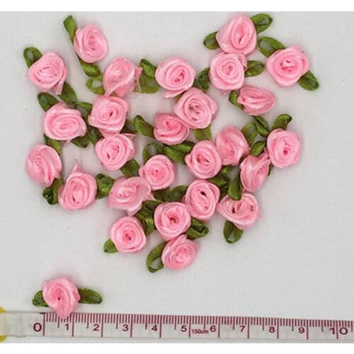 10pcs Rose Patch Flower Applique Latest Sewing Fabric Dress Doll Accessories Trim Patches Stickers Clothes Parche parches ropa