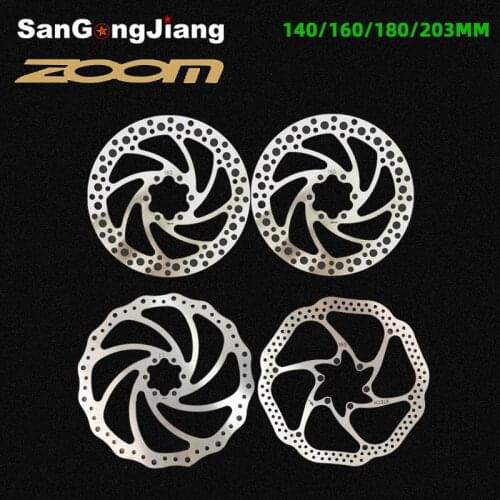 G3 Bicycle Disc Brake Oil disc Brake Block Lining Rotors Mtb Bike Brake Pad 140 160 180 203mm 6 Bolts Disc Rotor Bike Parts