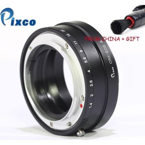 Pixco For CRX-EOS R Lens Mount Adapter Ring Suit For Contarex CRX Mount Lens to Suit for Canon For EOS R + Gift