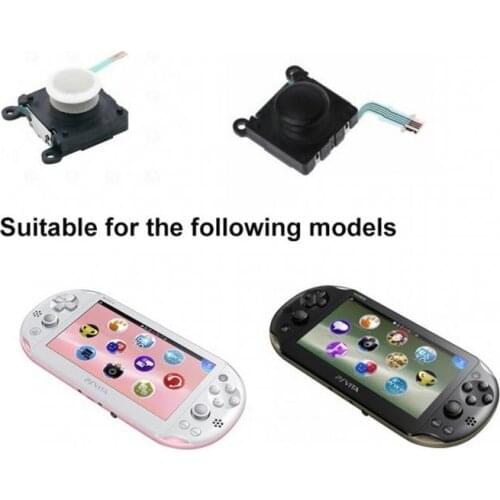 Left Right 3D Button Analog Control Joystick Stick Replacement For Sony PlayStation PS Vita PSV 2000 Drop Ship Games Accessories