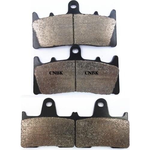 Disc Brake Pads Set for SUZUKI GSF 1200 SSK1/ZK1 2001 Front Rear Onroad