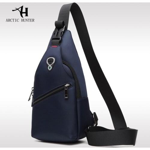 2021 New Mens chest bag Fashion casual multifunctional chest bag waterproof Oxford cloth diagonal shoulder bag