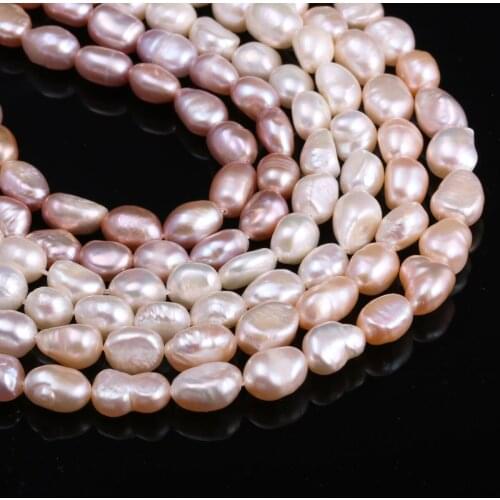 Natural Freshwater Pearl Irregular Pearls Beads Making For Charm Jewelry Bracelet Necklace Accessories Gift Size 6-7mm