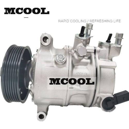 NEW AC Compressor For VW Passat Jetta CC Golf 7 2.0L Audi A3 A5 5K0820803A 5QD820803B 1K0260859F 2E0820803A 5C0820803C 6QD820803