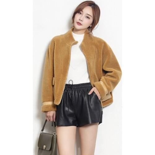 Women Thicken Wool Teddy Coat Winter Soft Warm Fluffy Faux Fur Coat Jacket Solid Long Sleeve Vintage Outwear Overcoat
