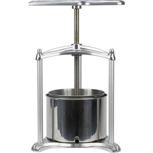 6L Manual Juice Honey Presser Hand Wine Grape Carrot Fruit Vegetable Pressing Manor Presser