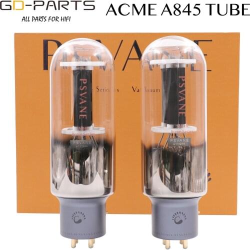 PSVANE Premium Acme 845 Vacuum Power Tube A845 Vintage Hifi Audio Tube AMP DIY Upgrade Factory Test Match 24-Month Warranty