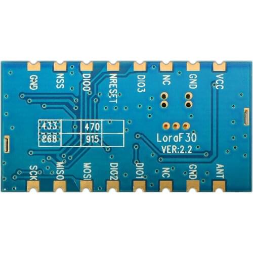 10pcs Lora1278F30 + rubber antenna 433mhz 30dBm 1W LORA Module Arduino Demo Code 8Km anti-interference RF transceiver sx1278