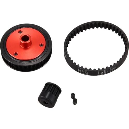 Belt Drive Transmission Gears System for 1/10 RC Crawler Axial SCX10 & SCX10 II 90046 VS4-10 Upgrade Parts