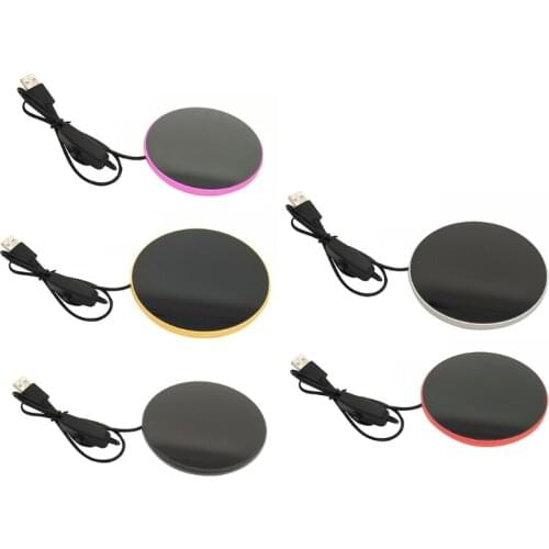 USB Cup Mug Warmer With indicator light and switch , USB Cup Heater for Office