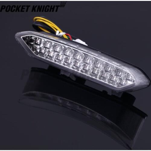 Motorcycle Tail Light Integrated Turn Signals Brake Lamp For YAMAHA YZF R1 YZF-R1 2002 2003 Motorbike Tail Turn Flasher lamp