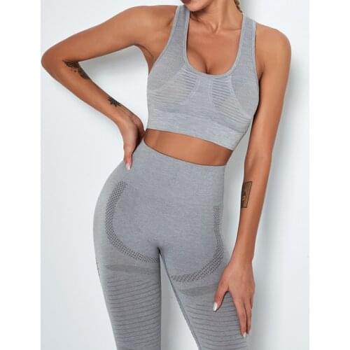 Womens Tracksuit Yoga Gym Sets Workout Clothes Fitness Running Sportwear Women Long Sleeve High Waist Mesh Leggings Shirt Suit