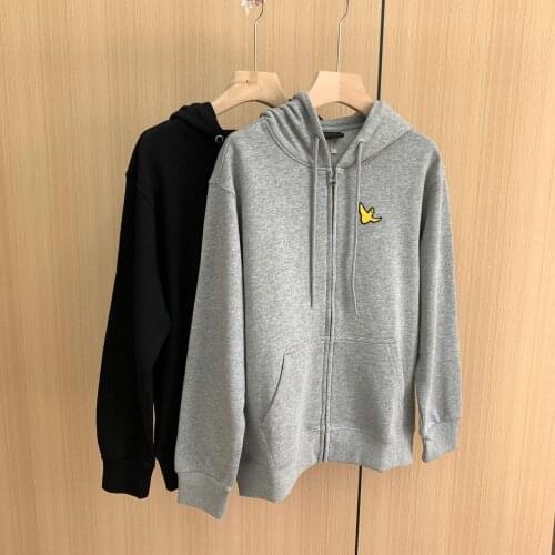 Winter Womens Hooded Jacket Autumn Korean Fashion Drawstring Hooded Zipper Jacket Couple Style