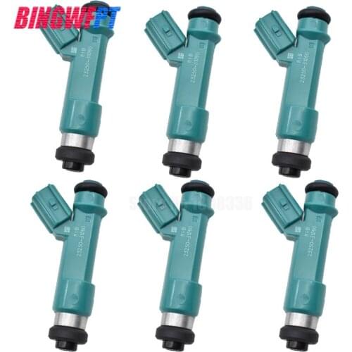 6x 23250-39075 23209-39075 23209-39015 Auto spare parts fuel injector for Lexus Toyota 4Runner FJ Cruiser Tacoma Tundra 4.0L V6
