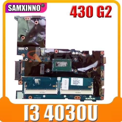 Akemy For HP ProBook 430 G2 la-b171p Laptop Motherboard I3 4030U ZPM30 LA-B171P Test Ok Fast Ship