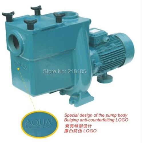 AQUA3.0KW380V50HZ Close-coupled self-priming certrifugal HEAVY pumps with buit-in strainer protection IP54,Constructed in IEC34