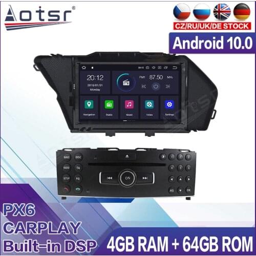 Android Radio Car Multimedia Player Stereo For Mercedes Benz GLK X204 GLK300 GLK350 2008 2009 2010 2011 2012 Head Unit GPS Navi