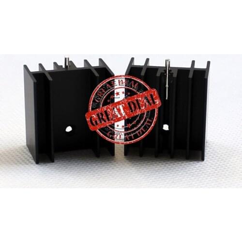 Free Ship 100PCS Custom high quality Aluminum Heatsink 25*23*16MM To220 heatsink