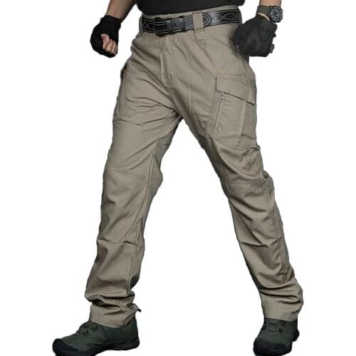 New Fashion Military Army Style Tactical Cargo Pants Men Casual Pockets Trousers Straight Streetwear Slim Fit Joggers