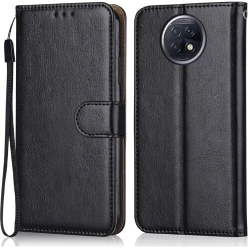 Luxury Leather Case for On Redmi Note 9 T 9T 5G Wallet Stand Flip Case for Redmi6A Phone Bag with Strap