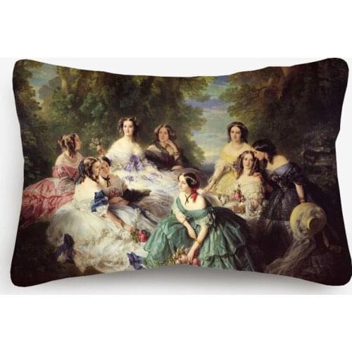 Diego Velazquez Spanish Painter Baroque Oil Paintings Cushion Covers Princess Royal Court Queen Linen Pillow Case Sofa Decor