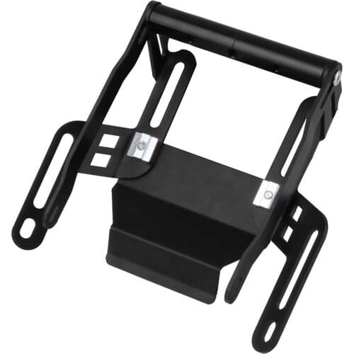 304 Stainless Steel Motorcycle Windshield Bracket Durable Anti-corrosion Black