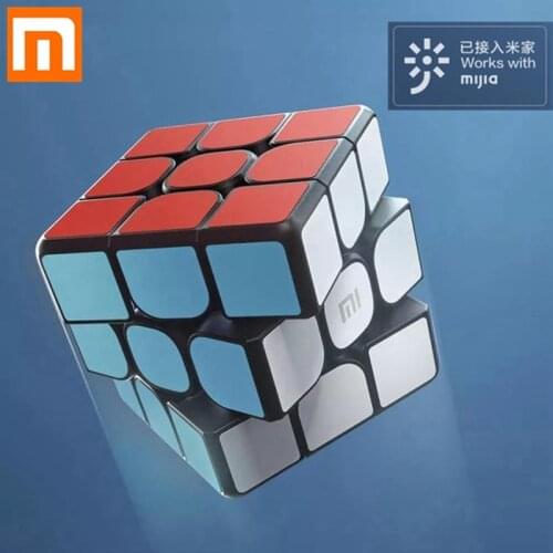 Original Xiaomi Bluetooth Smart Magic Cube Smart Gateway Mijia App Linkage 3x3x3 Smart Cube Puzzle Toy Gifts Science Education