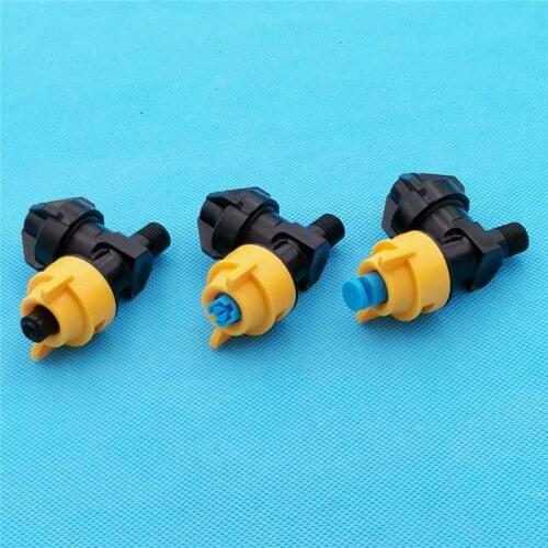 Plastic anti-drip cow dairy farm cooling system nozzle cattle farm disinfection fan spray/cone quick release spray nozzle