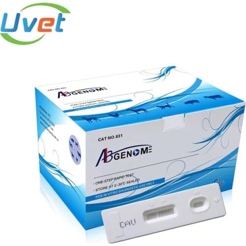 Uvet Veterinary One Step Rapid Canine Adenovirus CAV Ag Test kit