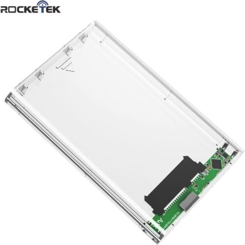 Rocketek HDD Case 2.5 inch SATA to USB 3.0 SSD Adapter Hard Disk Drive Box External HDD Enclosure for Notebook Desktop PC