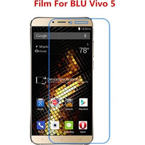 1/2/5/10 Pcs Ultra Thin Clear HD LCD Screen Protector Film With Cleaning Cloth Film For BLU Vivo 5